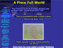Tablet Screenshot of apiecefullworld.com